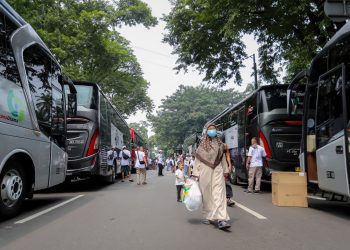 Warga Antusias Ikuti Mudik Gratis ke Surabaya, Lampung Hingga Palembang