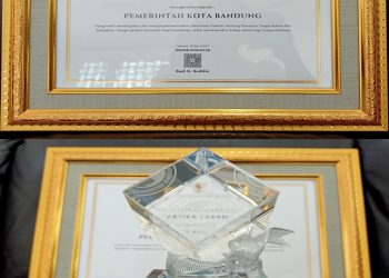 Kota Bandung Raih Penghargaan Tertinggi Kawasan Tanpa Rokok Pastika Parama