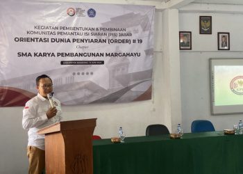 Jelang Pilkada, KPID Jabar Gelar Sosialisasi Orientasi Dunia Penyiaraan di Sekolah