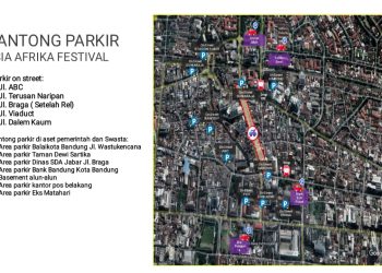 Catat! Berikut Sejumlah Kantong Parkir Saat Asia Afrika Festival 2024 Akhir Pekan Ini