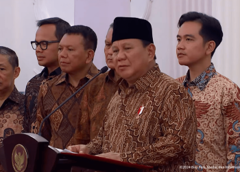 Daftar Lengkap Menteri dan Wakil Menteri Kabinet Merah Putih Prabowo-Gibran