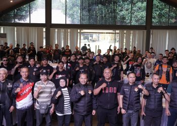 Sinergi 27 Komunitas Motor untuk Keamanan Kota Bandung