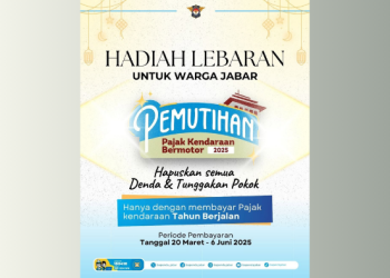 Tunggakan Pajak Kendaraan Dihapus, Warga Jabar Dapat Hadiah Lebaran Spesial