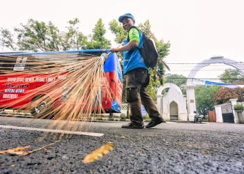 Ribuan Petugas Kebersihan Siaga Jaga Bandung Tetap Bersih Saat Lebaran