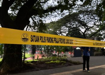 GOR Saparua Ditertibkan, Satpol PP Tegas Tindak PKL di Zona Merah