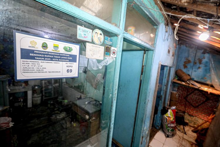 100 Rumah Tak Layak Huni di Bandung Siap Direnovasi, Tunggu Tanda Tangan Pemilik