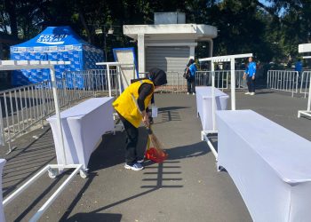 Sampah di Rute Lari Pocari Sweat Run 2025 Langsung Diangkut, DLH: Kami Bergerak Setelah Pelari Terakhir Lewat