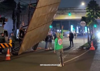 Reklame Ilegal di Kota Bandung Mulai Ditertibkan Agar Nyaman dan Indah untuk Warga