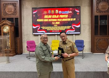 Peserta Sespimma Polri Belajar Strategi Lawan Hoaks ke Pemkot Bandung