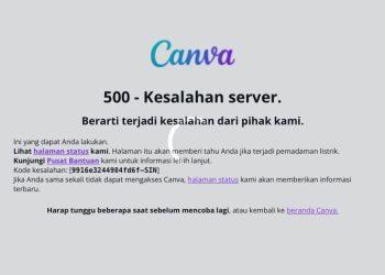 Canva Error Hari Ini, Banyak Warganet Heboh Karena Tak Bisa Akses Desain 