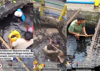 UPT DAS Gercep Bersihkan Saluran Air, Pemkot Ajak Warga Bandung Lebih Peduli Lingkungan