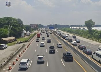 Contra Flow Diberlakukan di Tol Cikampek Arah Jakarta untuk Kelancaran Lalu Lintas