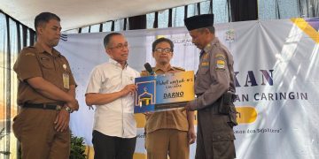 Warga Caringin Patungan Berangkatkan Satlinmas Umrah, Program “Cau Asak” Dapat Apresiasi