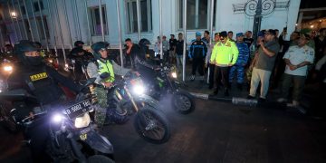 Jelang Ramainya Liburan, Ratusan Personel Jaga Keamanan Kota Bandung