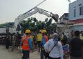 Jalan Terusan Pasirkoja Ditata, Ratusan Bangunan Liar Mulai Dibongkar