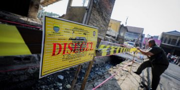 12 Pohon Ditebang Tanpa Izin di Pasar Cijerah, Lokasi Disegel dan Pemilik Dipanggil Pemkot Bandung